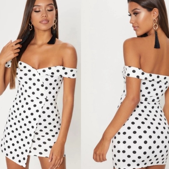 PLT Polk a dot dress - Picture 1 of 1